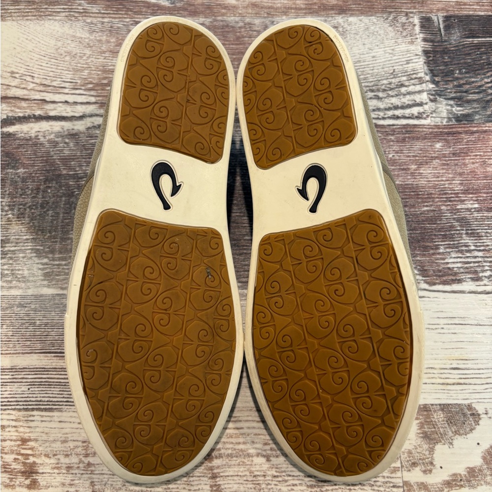 Olukai Pehuea clay leather sneakers. Women’s Sz 9.5. - Picture 7 of 8
